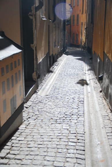 La parte antigua de Estocolmo
