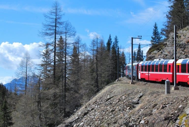 Switzerland, Bernina Express – train, May 2012