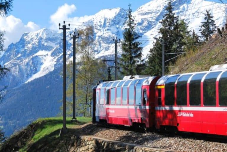 The train listed as a World Heritage