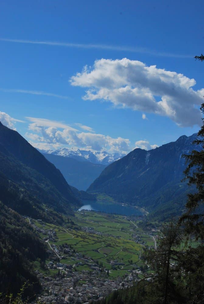 Switzerland, Bernina Express – valley, May 2012
