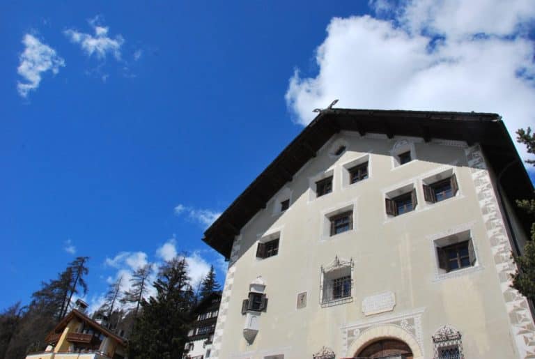Switzerland, St.Moritz – house, May 2012 (Sankt Moritz)