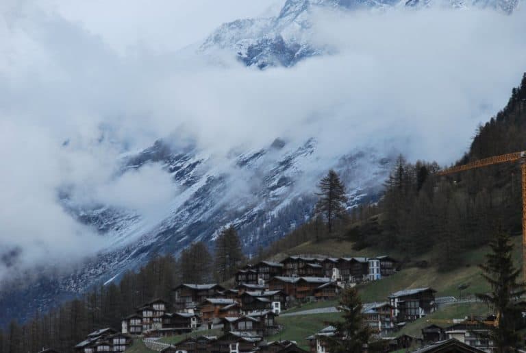 Svizzera, Zermatt – nuvole, maggio 2012 (Zermatt)