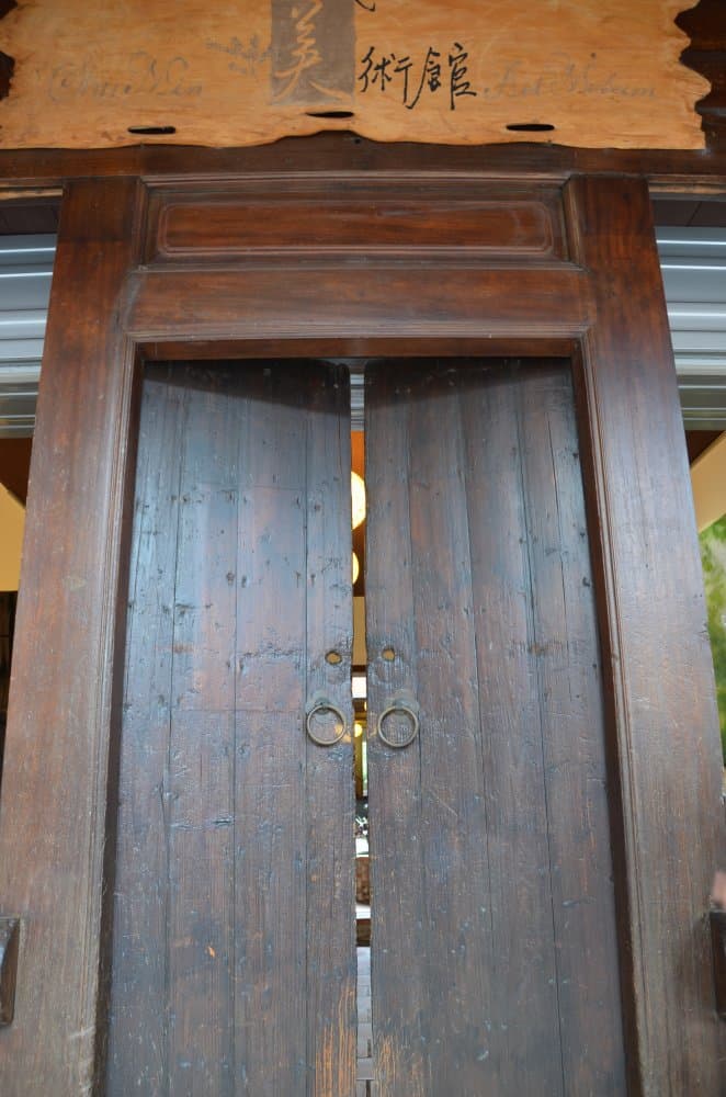 Taiwan, Sansia – door, Dec. 2012