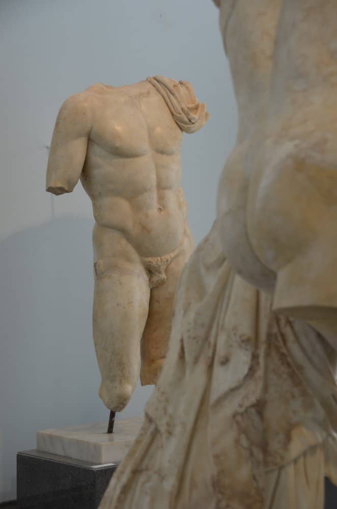 Turkey, Afrodisias – male figures, August 2012