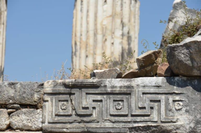 Turkey, Afrodisias – stone carving, August 2012