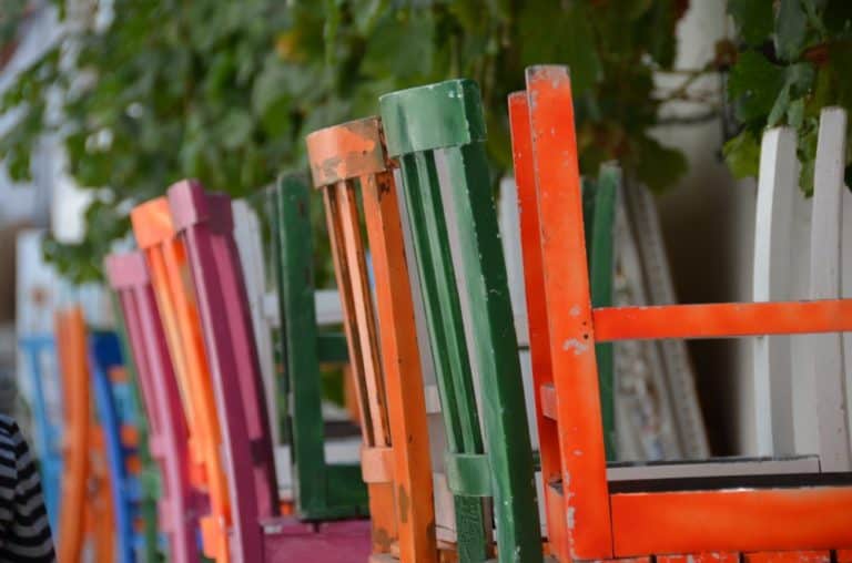 Turkey, Alacati – lots of chair, August 2012 (Cesme)