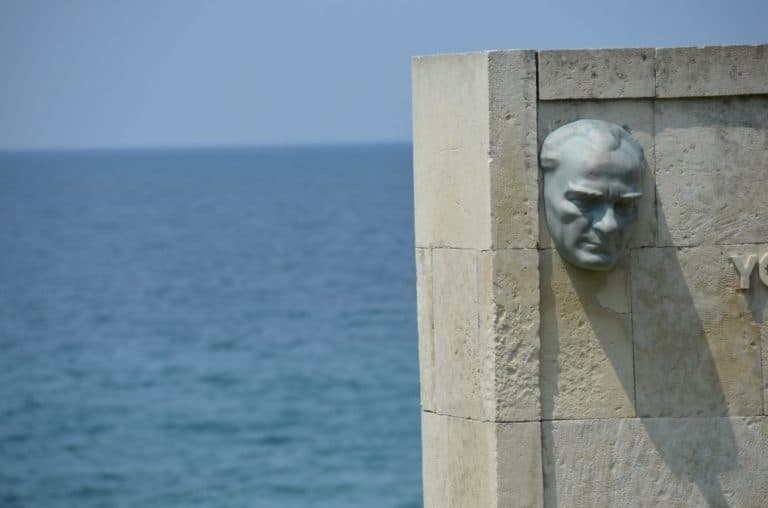 Turkey, Gallipoli – face, Aug.2012