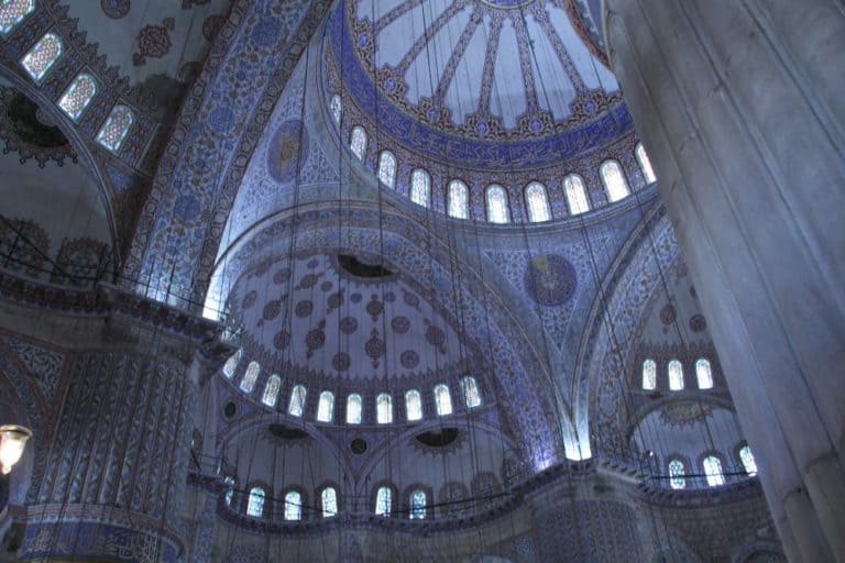 Turkey, Istanbul – the great Blue Mosque, August 2012 (Estambúl)