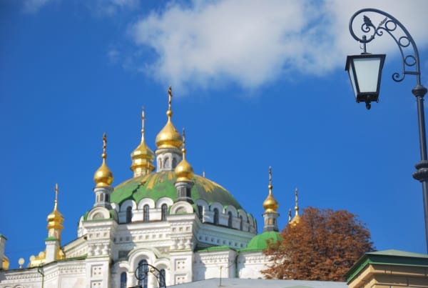 Ukraine, Kiev – a lamp, 2011 (Kiev)