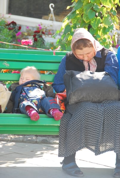 Ukraine, Kiev – sleeping, 2011 (Kiev)