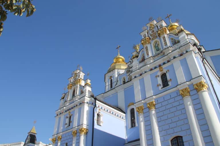 Ukraine, Kiev – blue church, 2011 (Kiev)