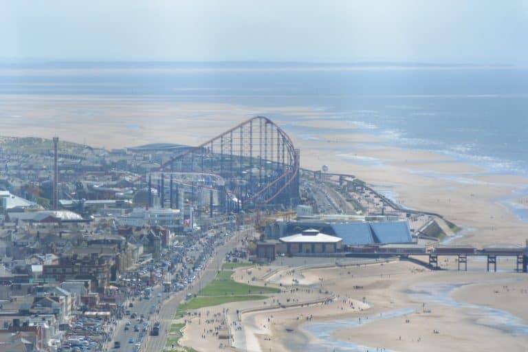 dalla torre – mare e Pleasure Beach, Mag.2016 (Blackpool)