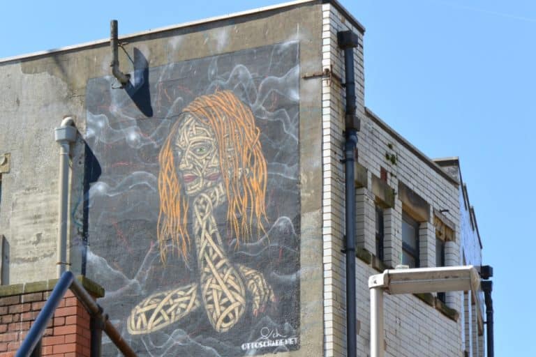 città – murale 1, Mag. 2016 (Blackpool)