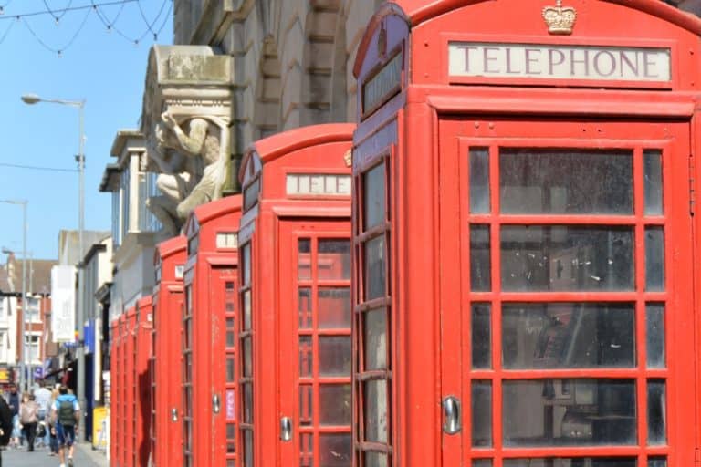 città – cabine telefoniche, Mag. 2016 (Blackpool)