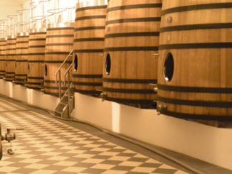 Medoc winery – staircase, May 2016