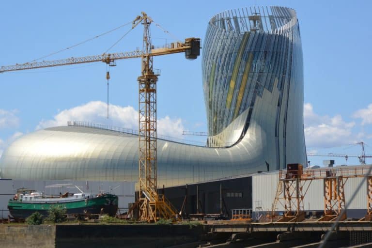 船上から－建設中 2016年5月 (ボルドー)