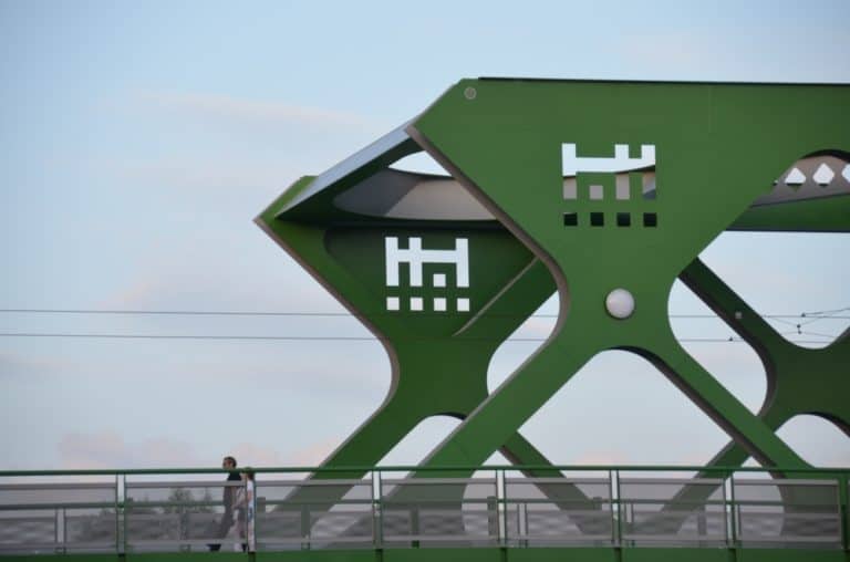 Il Ponte Vecchio – vista di lato, Mag.2016 (Bratislava)