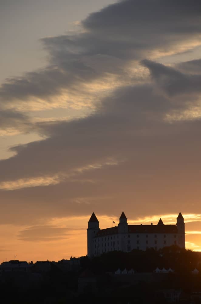 Castello di Bratislava – cielo di sera, Mag.2016 (Bratislava)