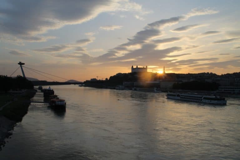 Castello di Bratislava – vista del fiume, Mag.2016 (Bratislava)