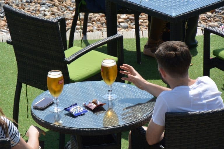 spiaggia – birra, Maggio 2016 (Brighton)