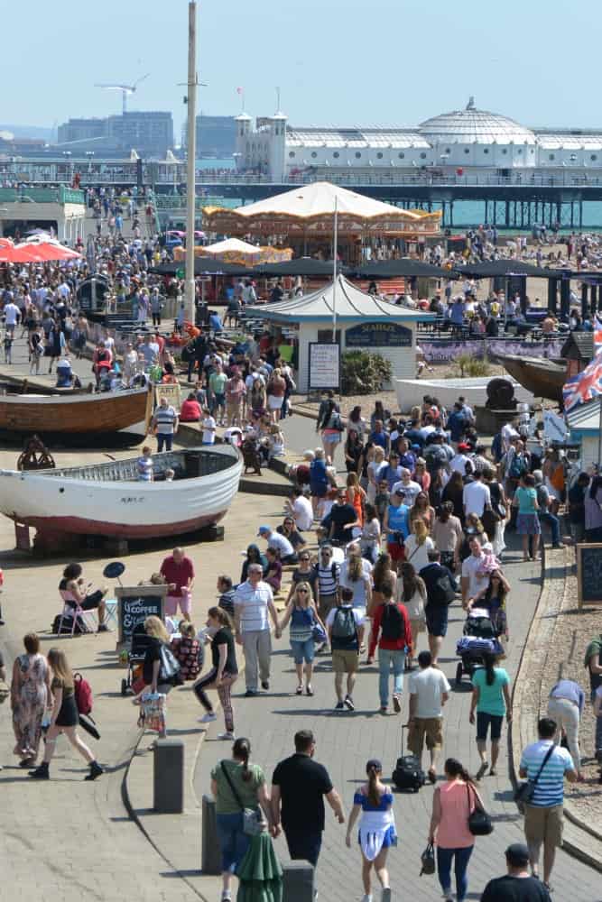 spiaggia – sul lungomare, Maggio 2016 (Brighton)