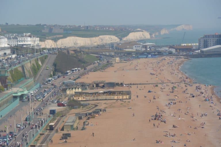 dalla ruota panoramica – Scogliere Bianche, Maggio 2016 (Brighton)