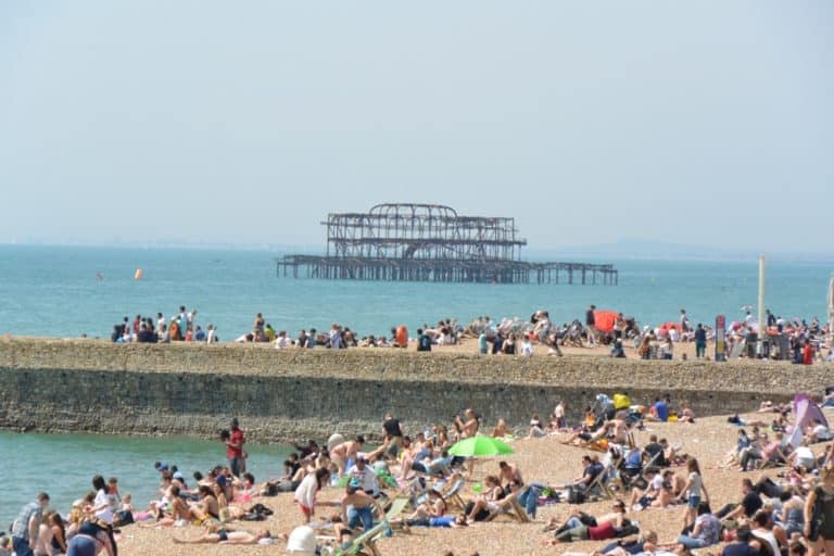 spiaggia – Molo Occidentale, Maggio 2016 (Brighton)