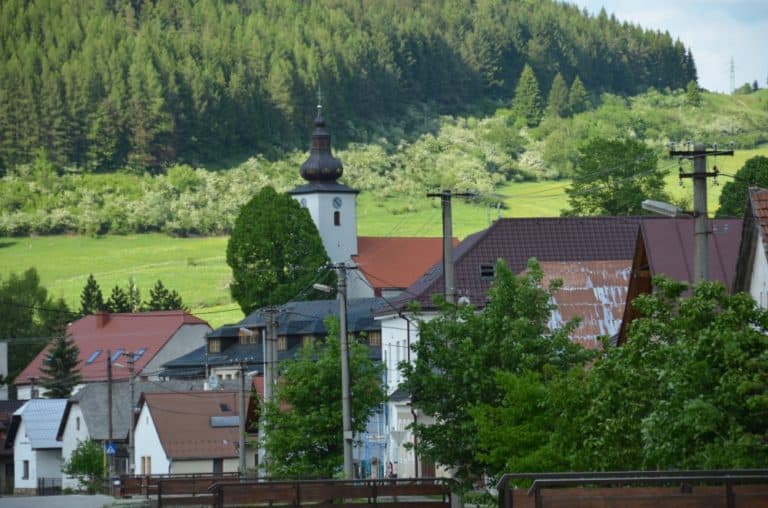 the village, May2016 (Cicmany)