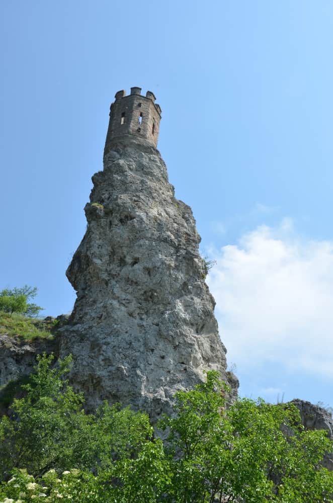 Castello di Devin – torre, Mag. 2016 (Bratislava)