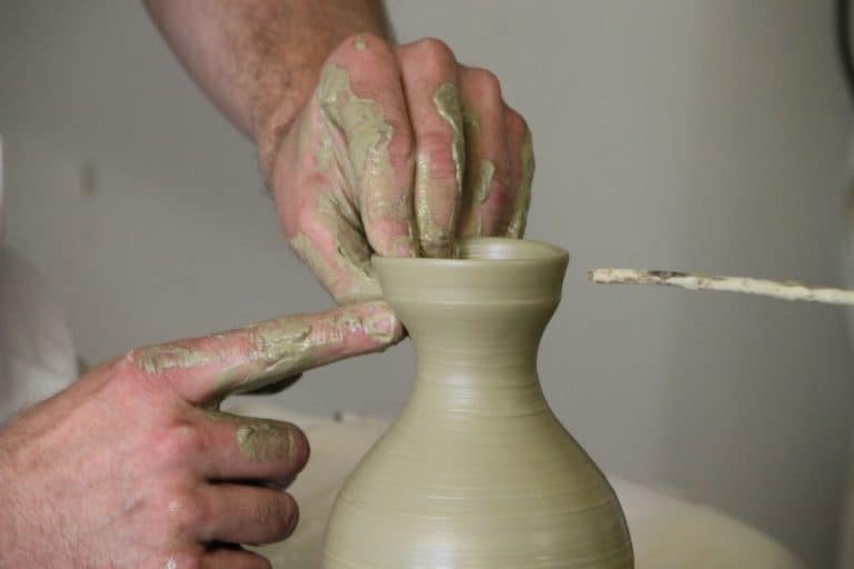 Visit the pottery studio