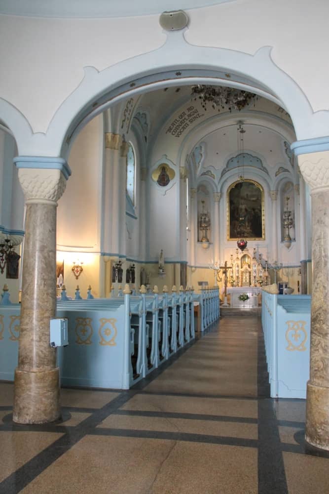 blue church – inside, May 2016 (Bratislava)