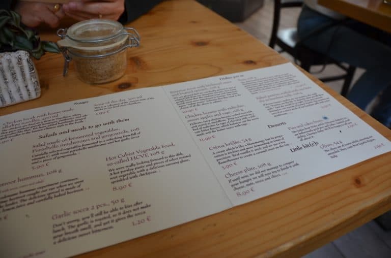 ristorante – menù, Mag.2016 (Bratislava)
