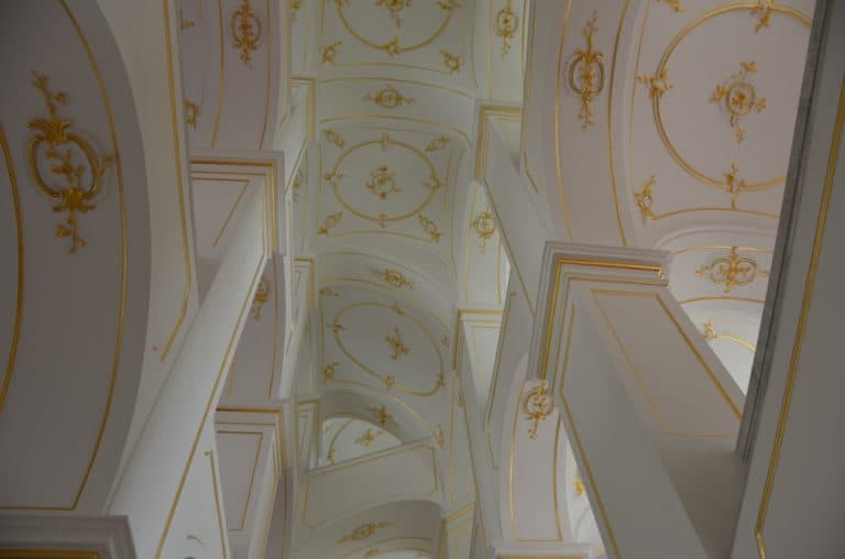 castello – soffitto con motivi, Mag.2016 (Bratislava)