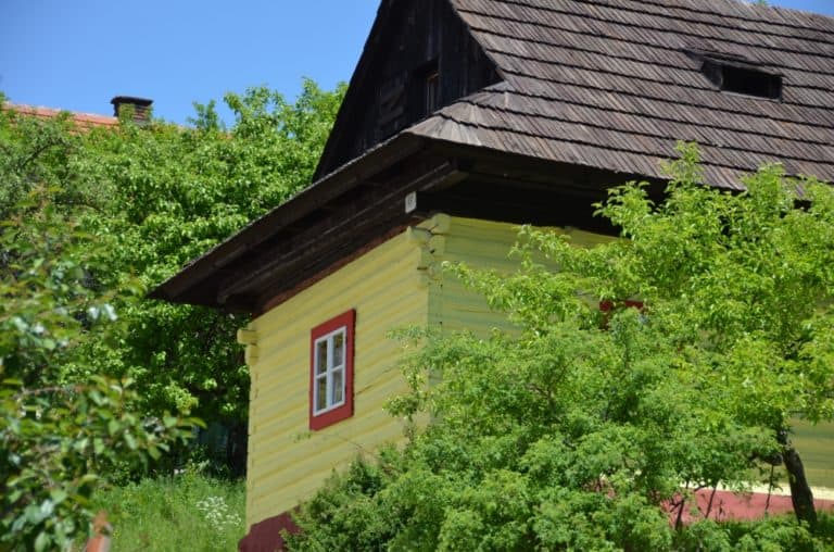 the house in the green, May2016 (Vlkolínec)
