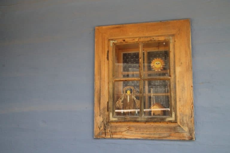 inside the window, May2016 (Vlkolínec)