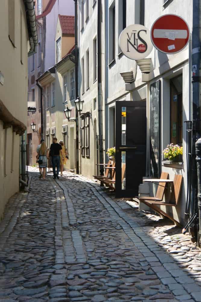 town – no entry, July 2016 (Riga)