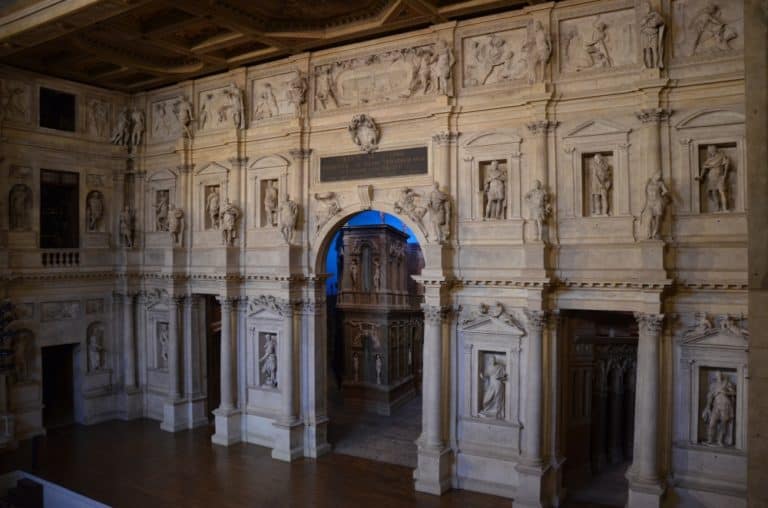 Vicenza – Teatro Olimpico, il palco, Giu.201
