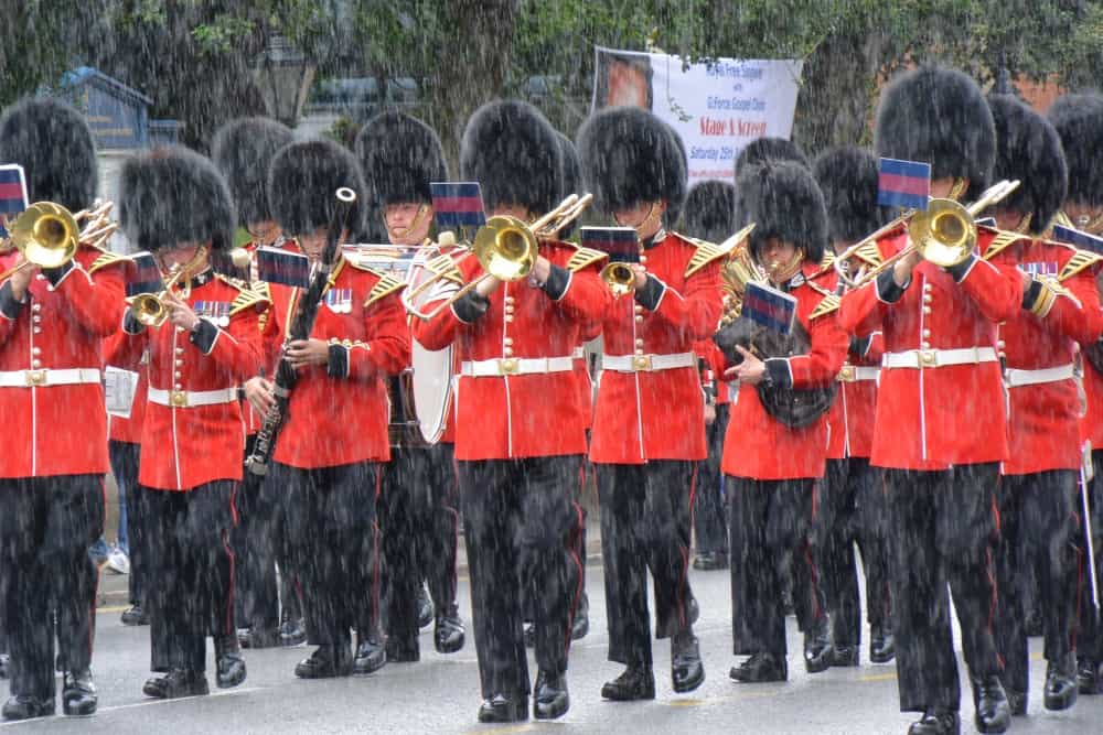 March in the heavy rain - Miranda Loves Travelling