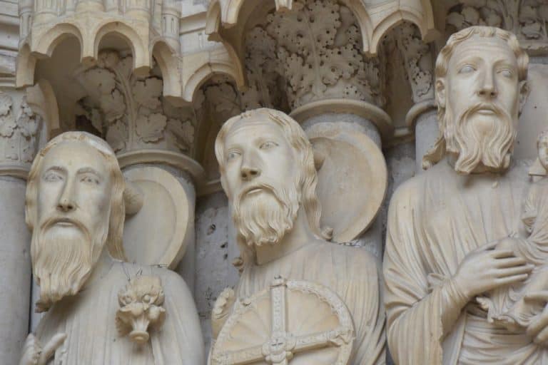 cathedral – faces, Mar.2015 (Chartres)