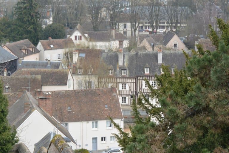 old town – view of the town, Mar.2015 (Chartres)