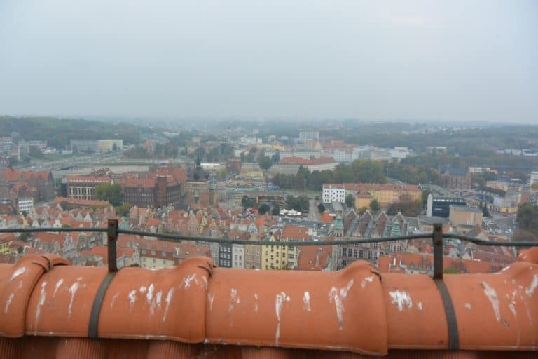 Chiesa di Santa Maria – vista dall’alto, Ott.2015 (Danzica)