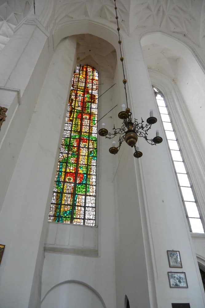 St.Mary’s Church – long window, Oct.2015 (Gdansk)