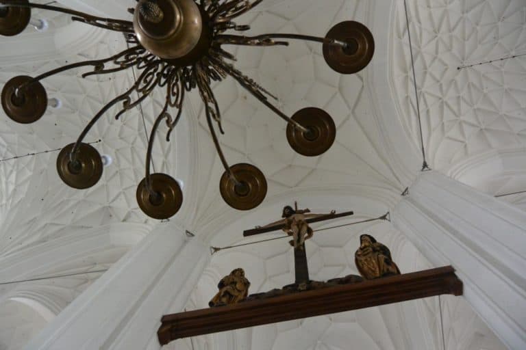 Chiesa di Santa Maria – guardando in alto, Ott.2015 (Danzica)