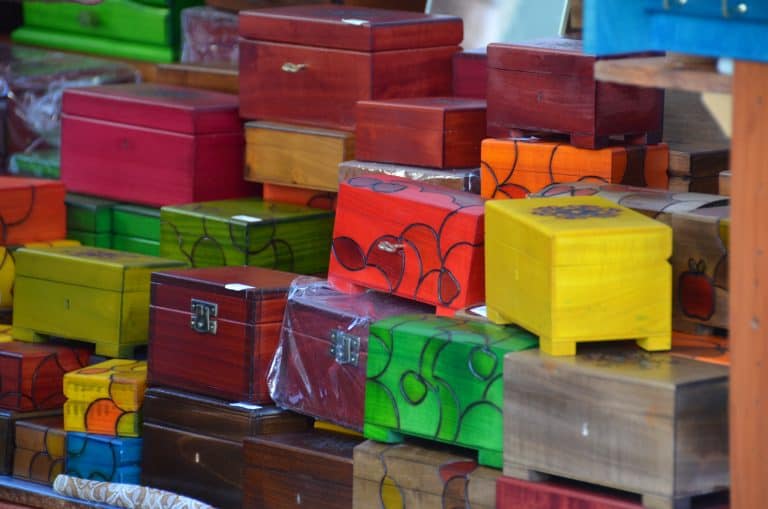 Poland, Gdansk – colourful boxes, Aug.2016 (Gdansk)