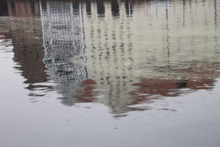 along the river – reflections, Oct.2015 (Gdansk)
