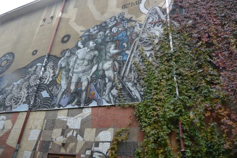 «El juicio final» el mural