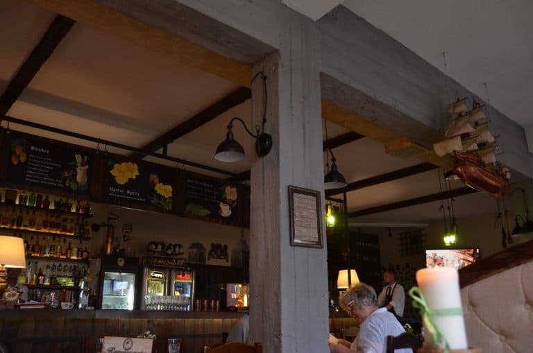Poland, Gdansk – Gdanski Bowke restaurant, interior, Aug.2016 (Gdansk)
