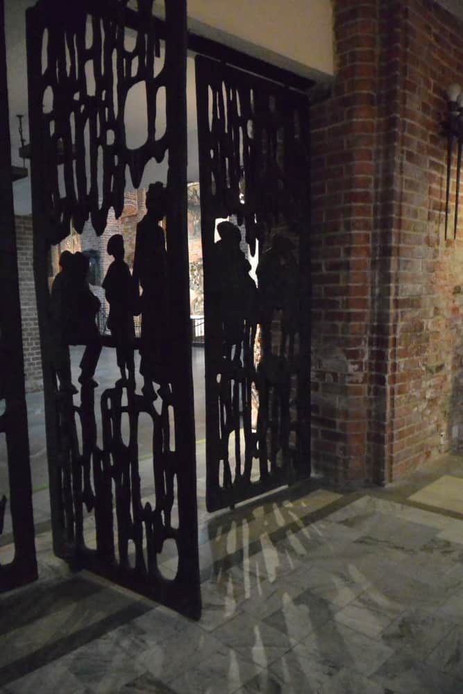 St.Bridget’s Church – door, Oct.2015 (Gdansk)