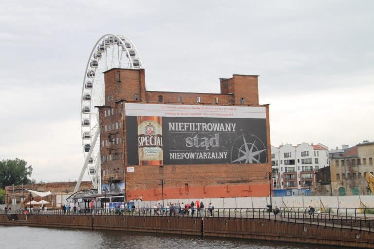Poland, Gdansk – advert, Aug.2016 (Gdansk)