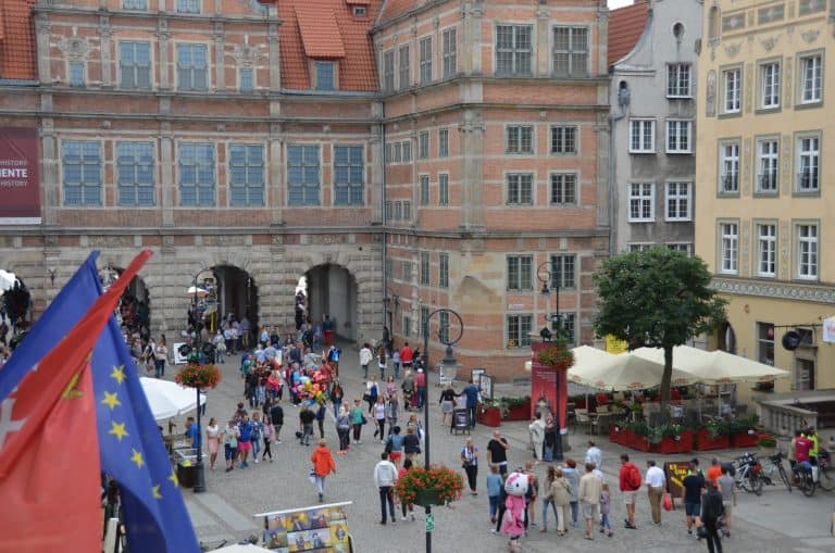 Poland, Gdansk – from our window, Aug.2016 (Gdansk)